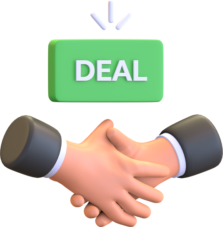 auction deal icon illustration
